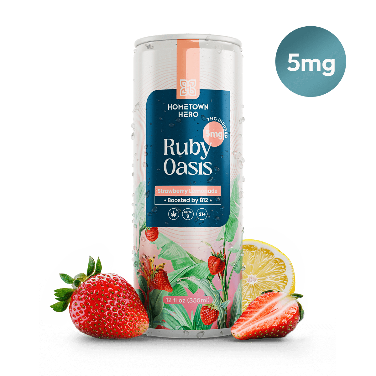 Hometown Hero 5mg - Ruby Oasis Lemonade