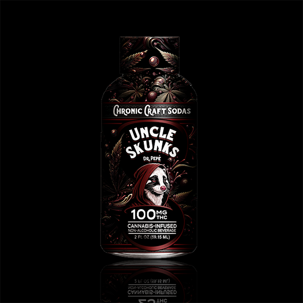 Uncle Skunks Dr Pepe 100mg Chronic Craft Shots (2oz)