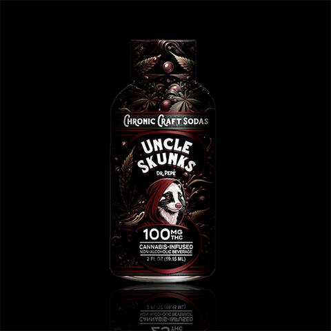 Uncle Skunks Dr Pepe 100mg Chronic Craft Shots (2oz)