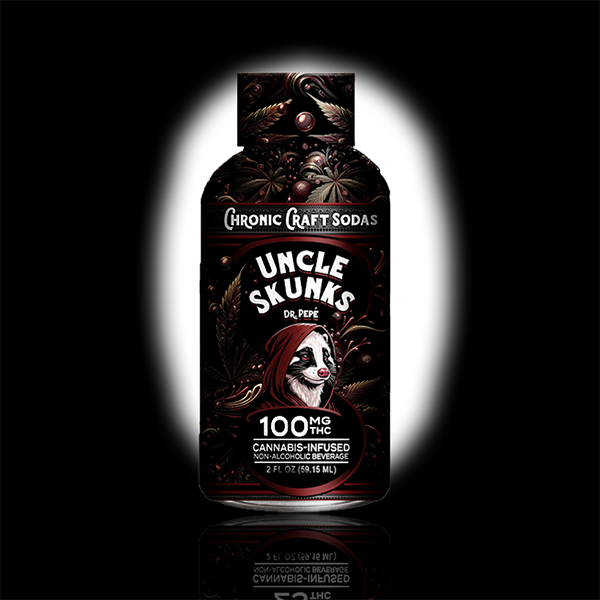 Uncle Skunks Dr Pepe 100mg Chronic Craft Shots (2oz) (2)