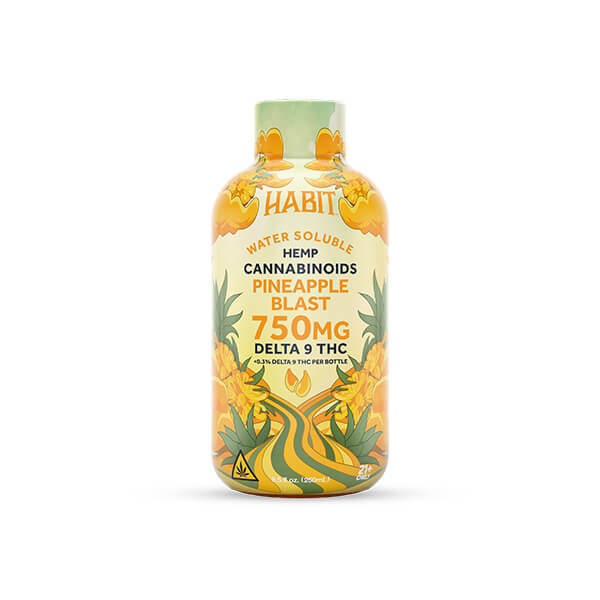 Habit 750mg Delta 9 THC Syrup – Pineapple