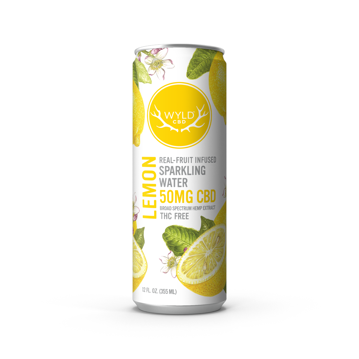 Wyld Lemon CBD Sparkling Water — CBD-Only