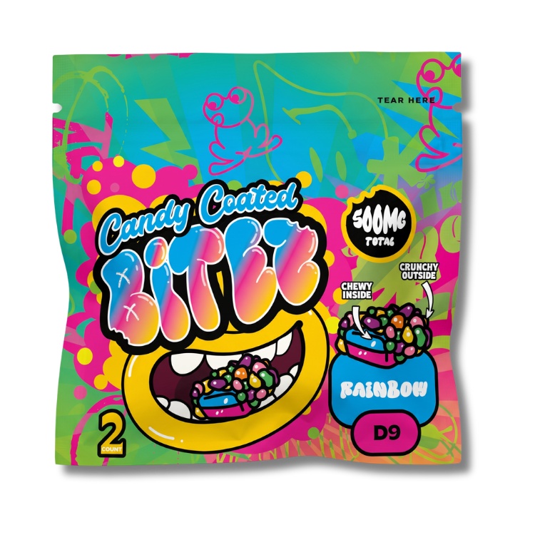 Ocho Extracts Candy Coated BITEZ Rainbow