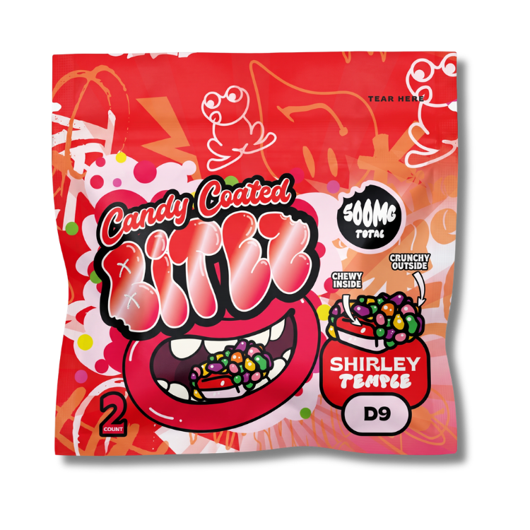 Ocho Extracts Candy Coated BITEZ Shirley Temple