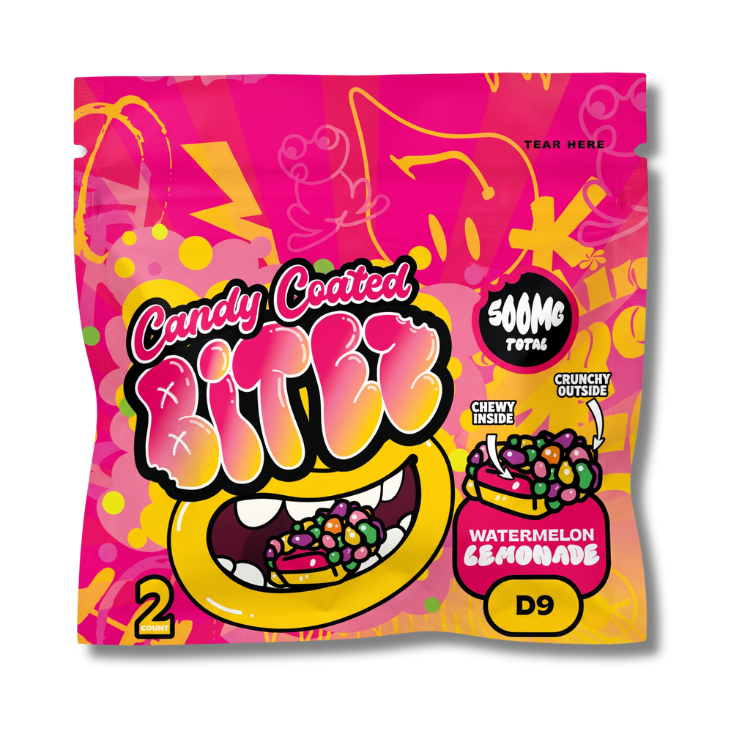 Ocho Extracts Candy Coated BITEZ Watermelon Lemonade