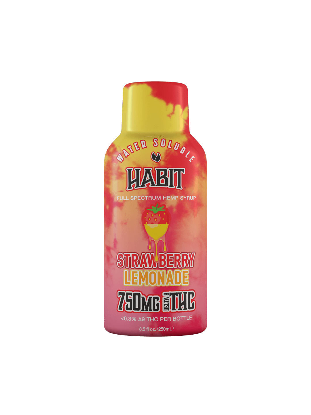 Habit 750MG Delta 9 Syrup – Strawberry Lemonade