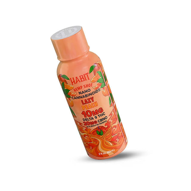 Habit 10MG Delta-9 Shot – Lazy Peach – CBN-O + D9 (2)