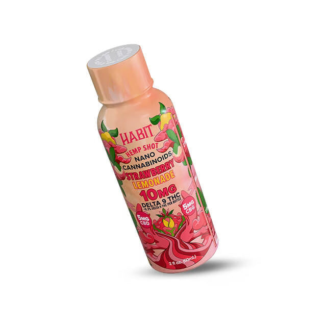 Habit 10MG Delta-9 Shot – Strawberry Lemonade – CBG + CBD (2)