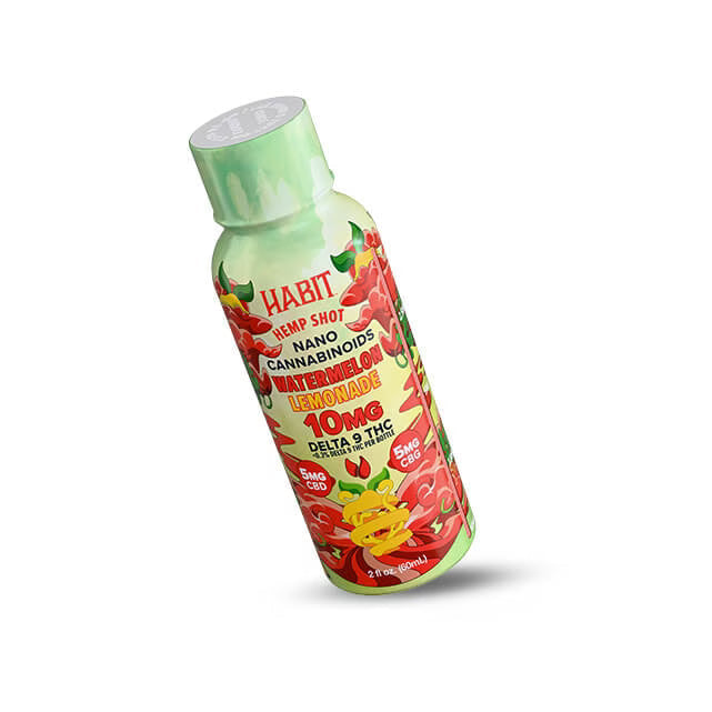 Habit 10MG Delta-9 Shot – Watermelon Lemonade – CBG + CBD (2)
