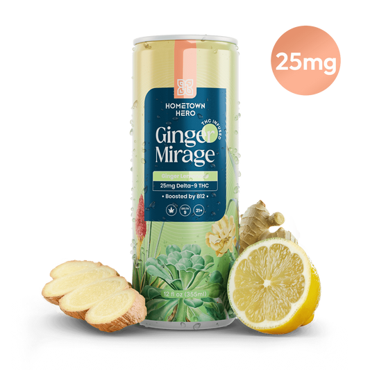 Hometown Hero 25mg - Ginger Mirage Lemonade