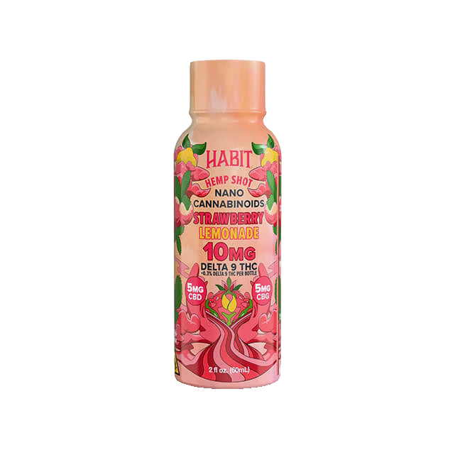 Habit 10MG Delta-9 Shot – Strawberry Lemonade – CBG + CBD