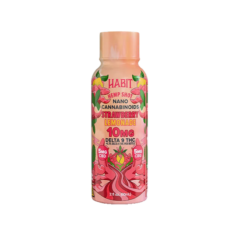 Habit 10MG Delta-9 Shot – Strawberry Lemonade – CBG + CBD