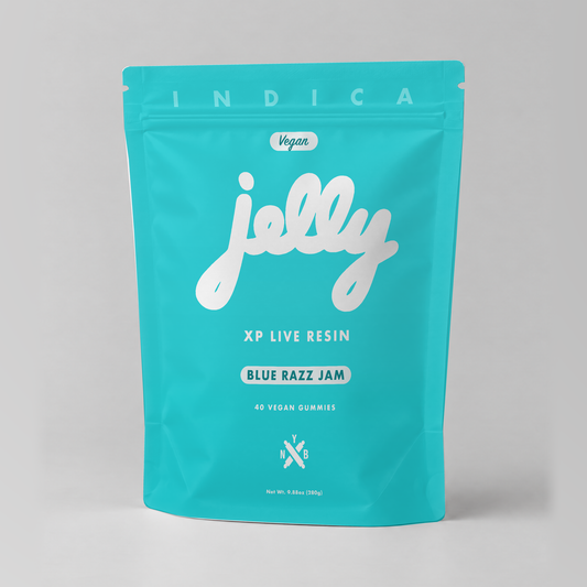 NYB Jelly Delta 9 Gummies Blue Razz Jam