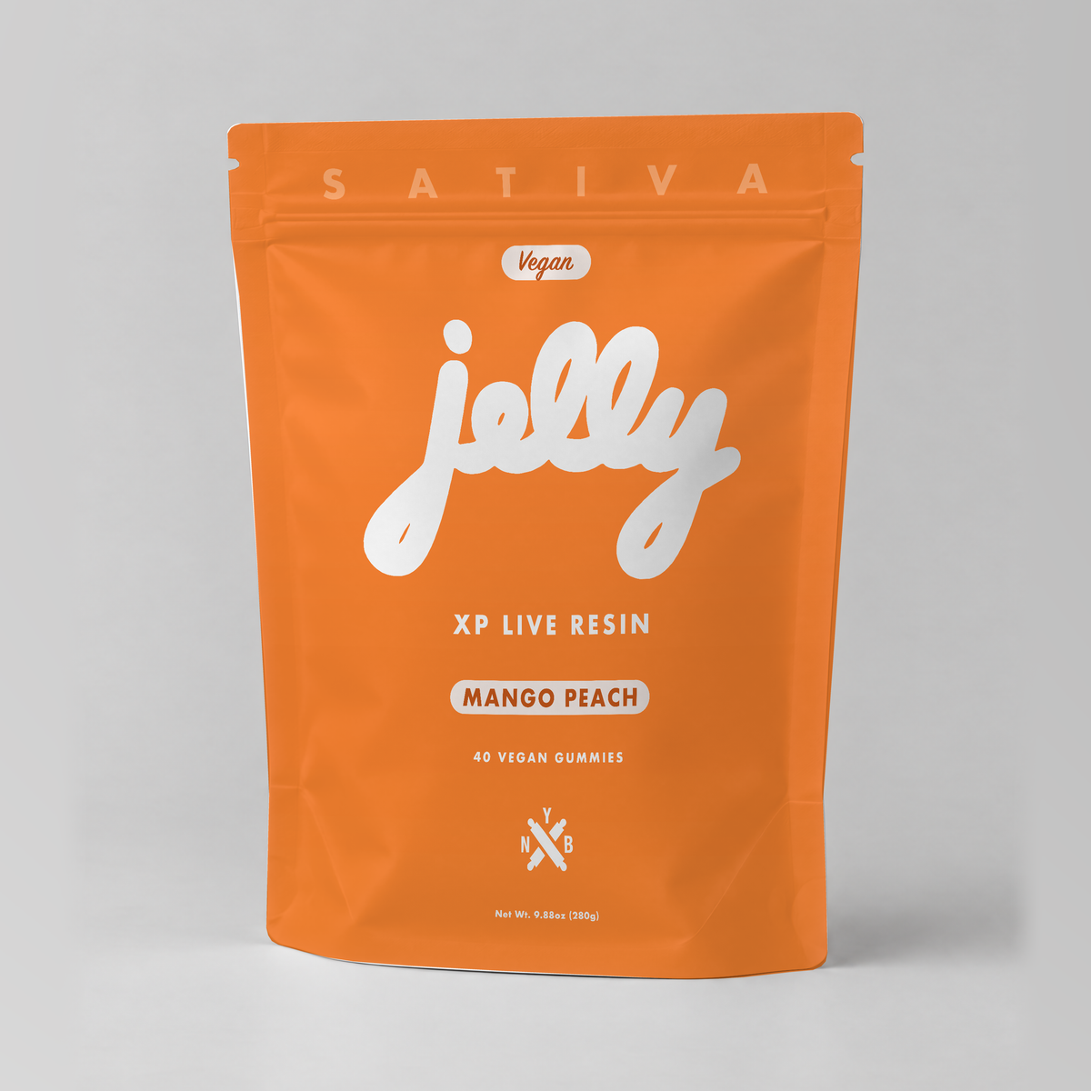 NYB Jelly Delta 9 Gummies Mango Peach