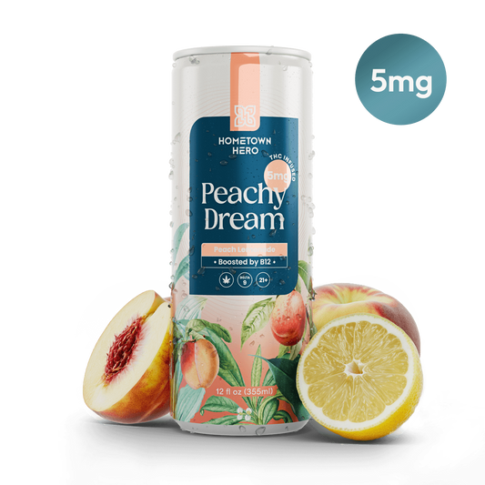 Hometown Hero 5mg - Peachy Dream Lemonade