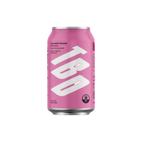 CBD Infused Green Tea Lemonade Harmony 0:20 (12-pack)