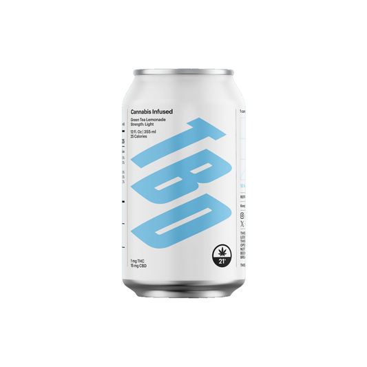 THC Infused Green Tea Lemonade Light 1:15 (12-pack)