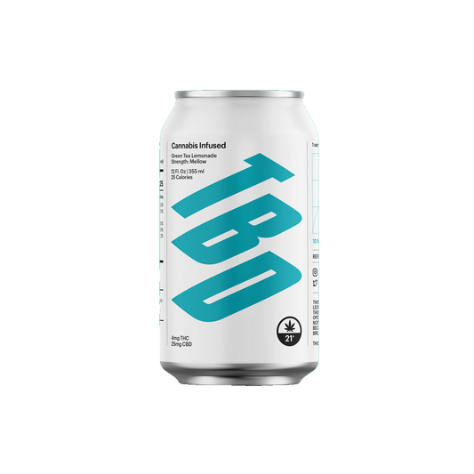 THC Infused Green Tea Lemonade Mellow 4:25 (12-pack)