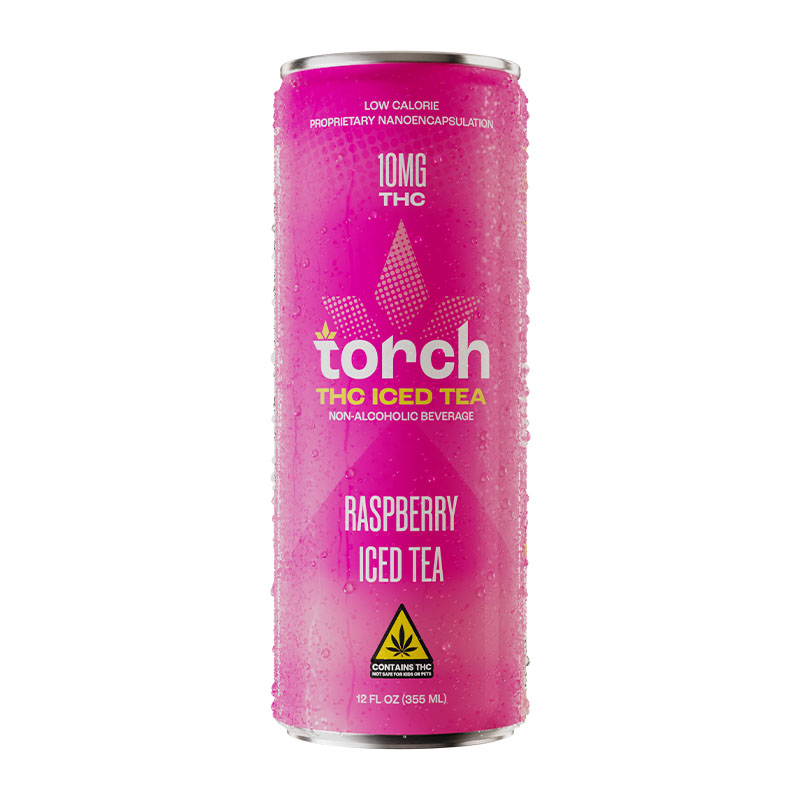 Torch Raspberry 10mg THC Iced Tea (2)