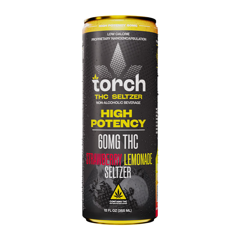Torch Strawberry Lemonade High Potency 60mg THC Seltzer