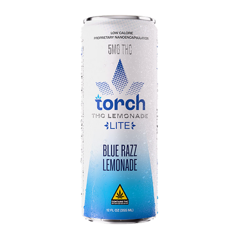 Torch Blue Razz Lemonade Lite 5mg THC Seltzer