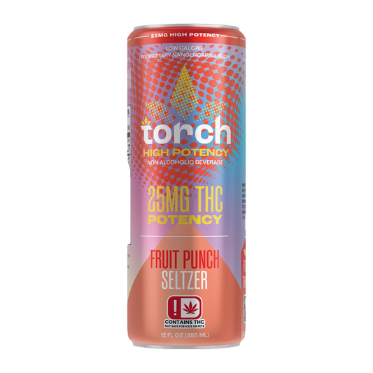 Torch Fruit Punch High Potency 25mg THC Seltzer
