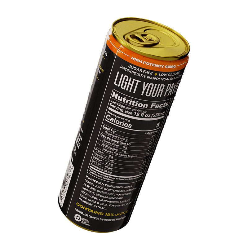 Torch Tropical Mango High Potency 60mg THC Seltzer (3)