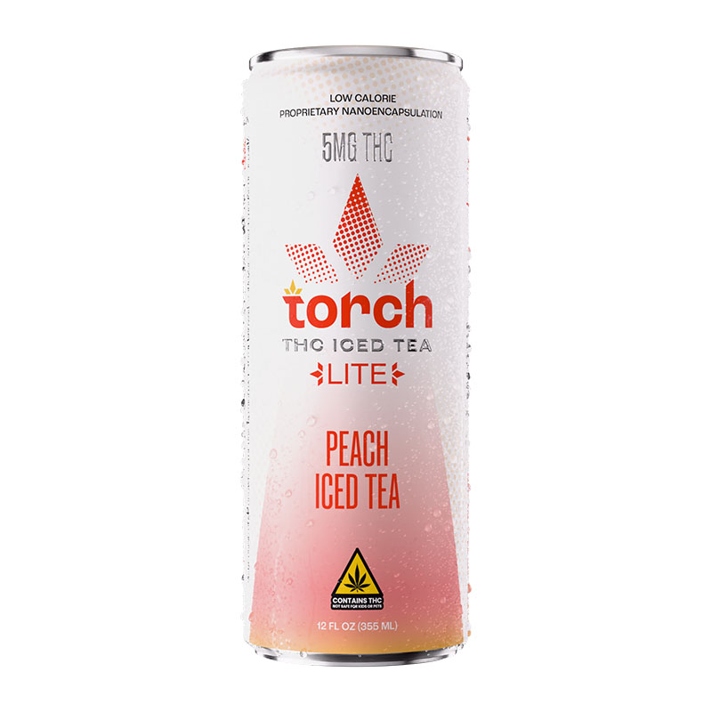Torch Peach Iced Tea Lite 5mg THC Iced Tea