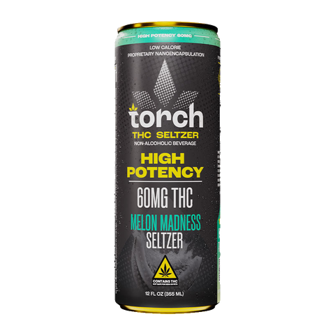 Torch Melon Madness High Potency 60mg THC Seltzer