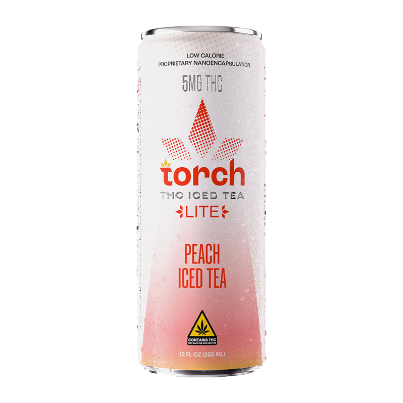 Torch Peach Iced Tea Lite 5mg THC Iced Tea