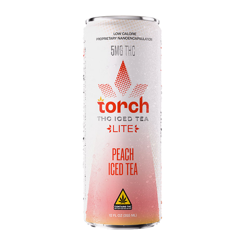 Torch Peach Iced Tea Lite 5mg THC Iced Tea
