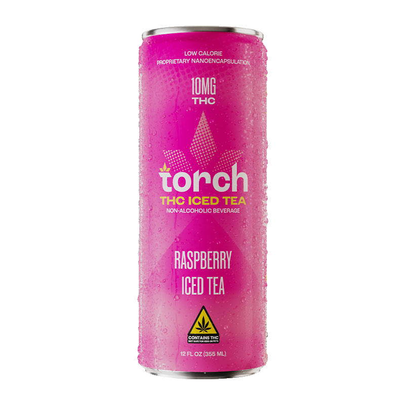 Torch Raspberry 10mg THC Iced Tea