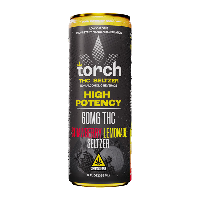 Torch Strawberry Lemonade High Potency 60mg THC Seltzer