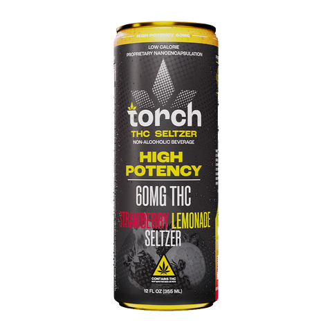 Torch Strawberry Lemonade High Potency 60mg THC Seltzer