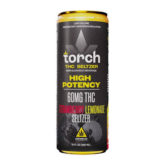 Torch Strawberry Lemonade High Potency 60mg THC Seltzer