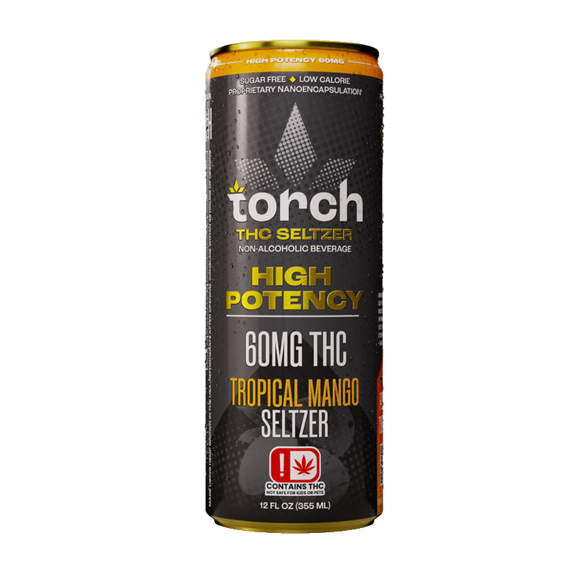 Torch Tropical Mango High Potency 60mg THC Seltzer
