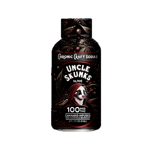 Uncle Skunks Dr Pepe 100mg Chronic Craft Shots (2oz)