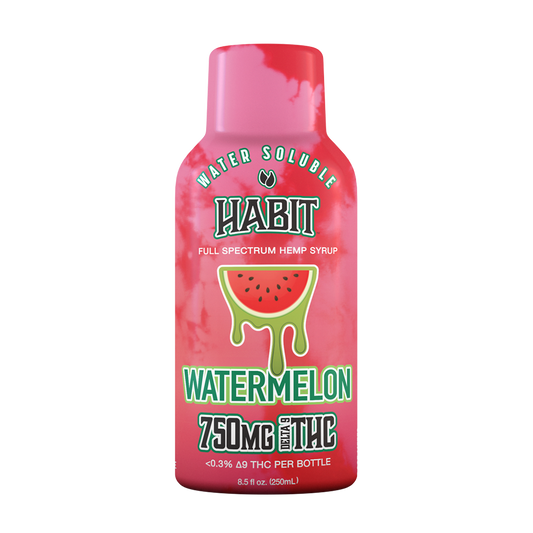 Habit 750MG Delta 9 Syrup – Watermelon